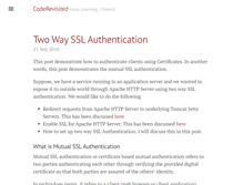 Tablet Screenshot of coderevisited.com